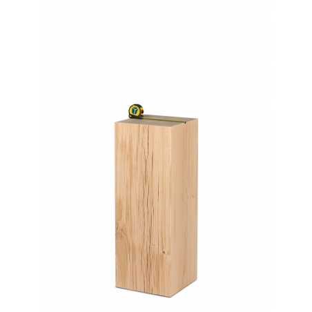 Socle bois de chêne | colonne de chêne | pilier de chêne