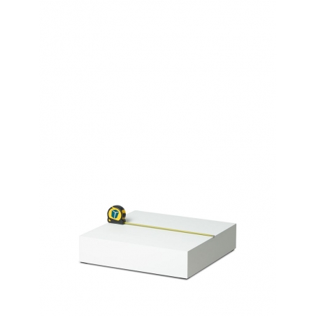 Socle pour magasin, blanc mat, 45 x 45 x 10 cm (lxLxh)