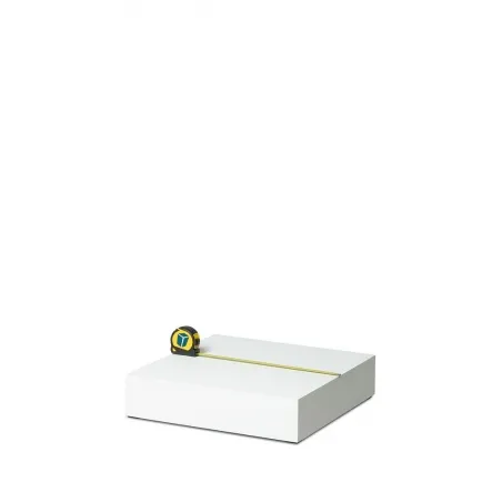 Socle pour magasin, blanc mat, 45 x 45 x 10 cm (lxLxh)