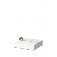 Socle pour magasin, blanc mat, 45 x 45 x 10 cm (lxLxh)