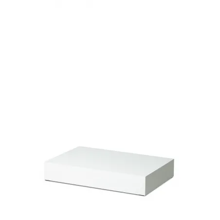 Socle pour magasin, blanc mat, 40 x 60 x 10 cm (lxLxh)