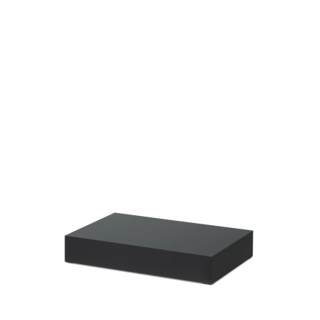 Socle pour magasin, noir mat, 40 x 60 x 10 cm (lxLxh)