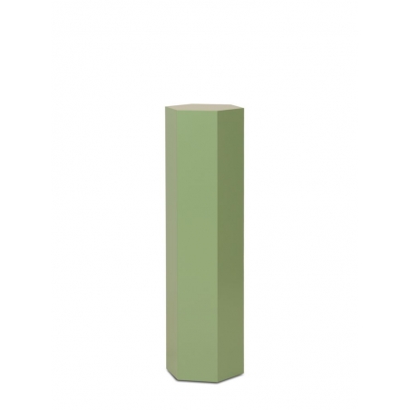 Hexagone socle, coloré, 40 x 100 cm
