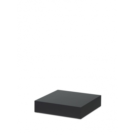 Socle pour magasin, noir 60 x 60 x 10 cm