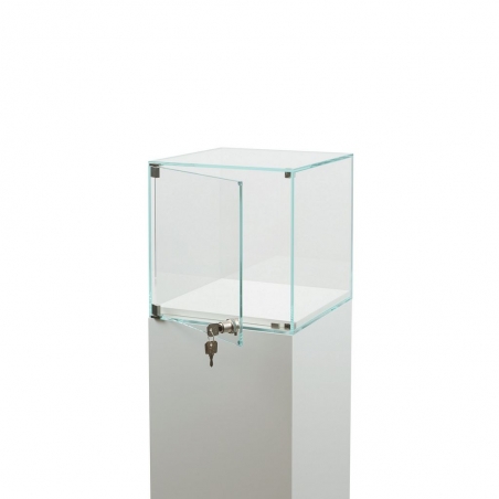 Vitrine cloche avec porte
