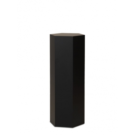 Hexagone socle, noi, sur mesure