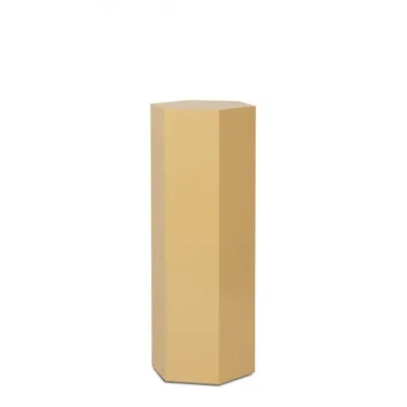 Hexagone socle, coloré, sur mesure