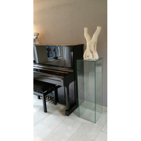 Socle verre | colonne verre | pilier verre