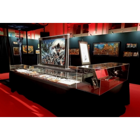Vitrine cloche plexi