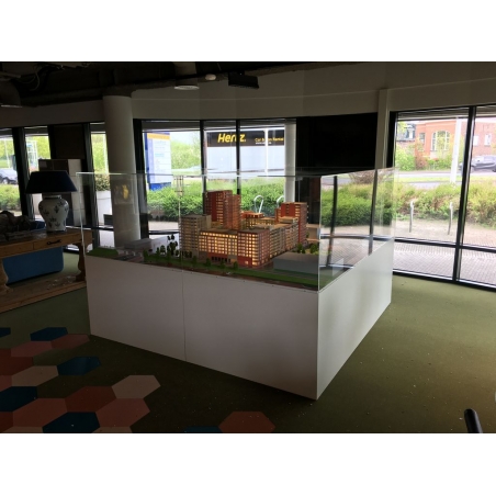Vitrine cloche plexi