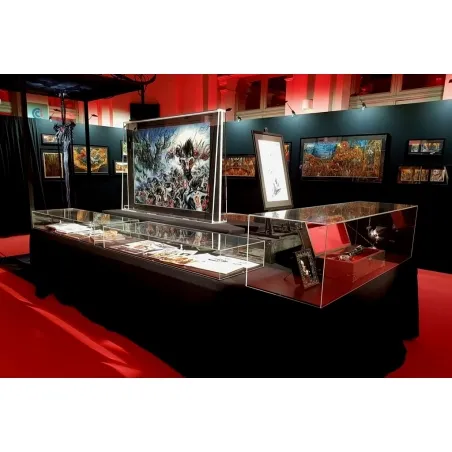 Vitrine cloche plexi