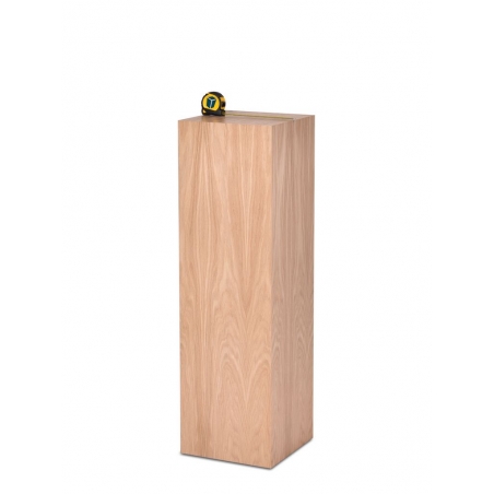 Socle chêne creux