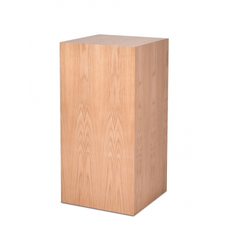 Socle chêne creux