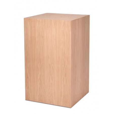 Socle chêne creux