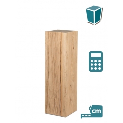 Vitrine-cloche easycubes éclairage socle blanc cube blanc H 400mm