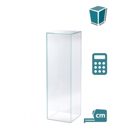 Socle verre | colonne verre | pilier verre