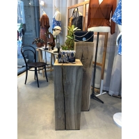 Socle bois de chêne | colonne de chêne | pilier de chêne