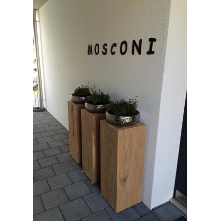 Socle chÃªne, sur mesure