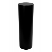 socle rond noir, 25 x 100 cm (diamÃ¨tre x hauteur)