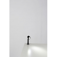 spot LED sur tige par piÃ¨ce, type 9, 1W, couleur argent (installation comprise)