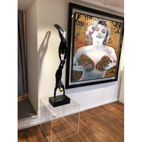 Socle plexiglas