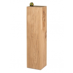 Socle bois de chêne | colonne de chêne | pilier de chêne