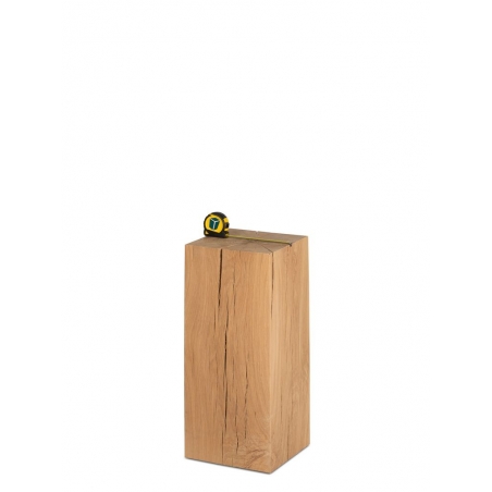 Socle bois de chêne | colonne de chêne | pilier de chêne