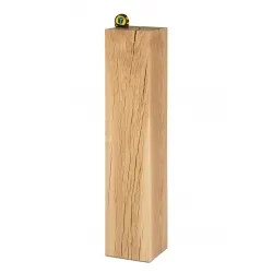 Socle bois de chêne | colonne de chêne | pilier de chêne