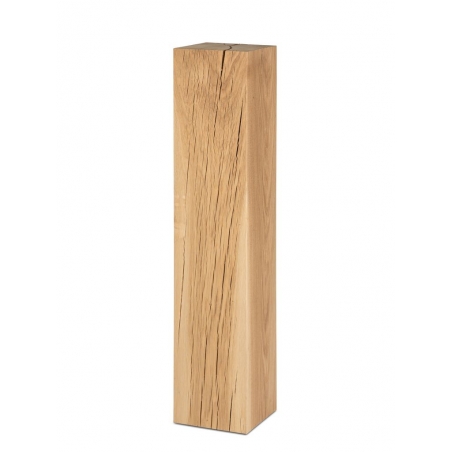 Socle bois de chêne | colonne de chêne | pilier de chêne