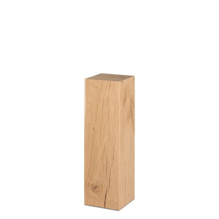 Socle bois de chêne | colonne de chêne | pilier de chêne
