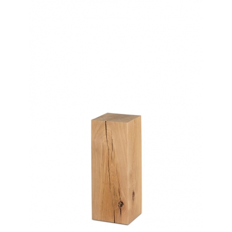 Socle bois de chêne | colonne de chêne | pilier de chêne