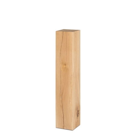 Socle bois de chêne | colonne de chêne | pilier de chêne