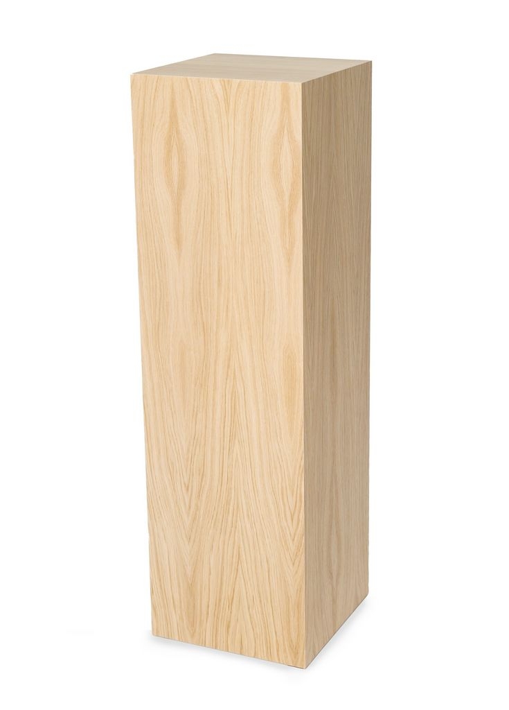 Socle placage chêne