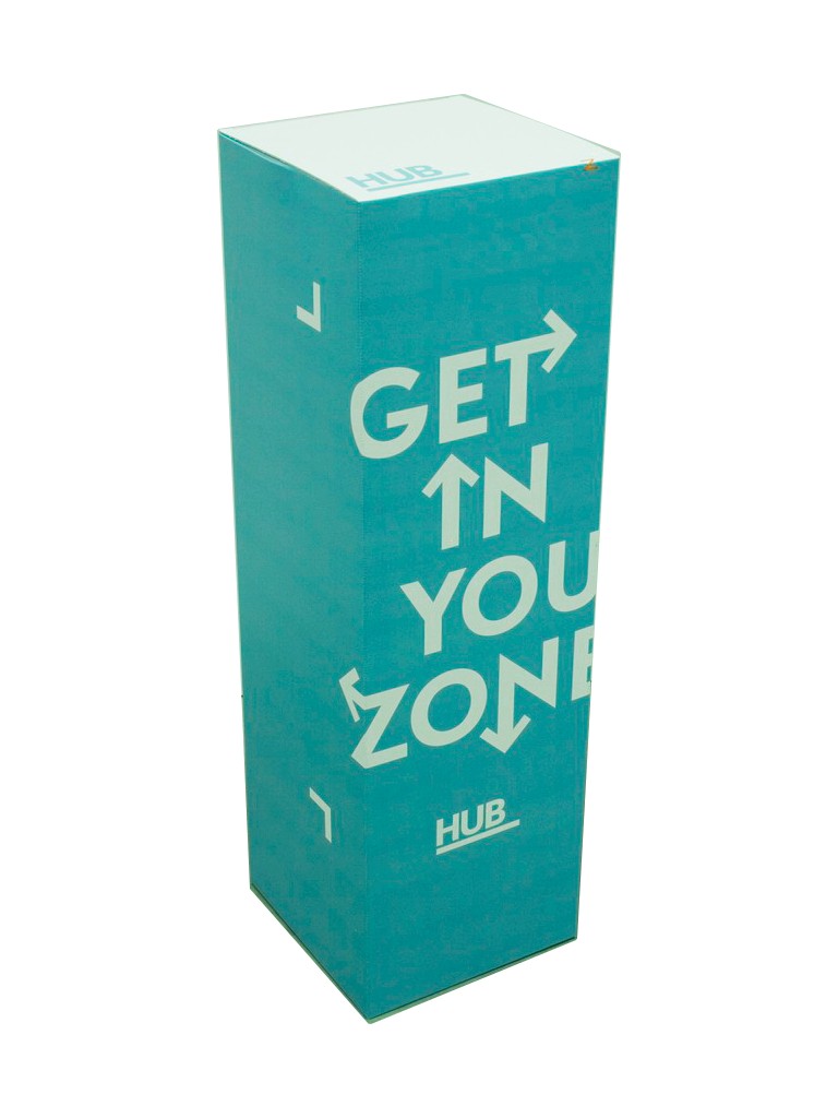 Socle carton full-color